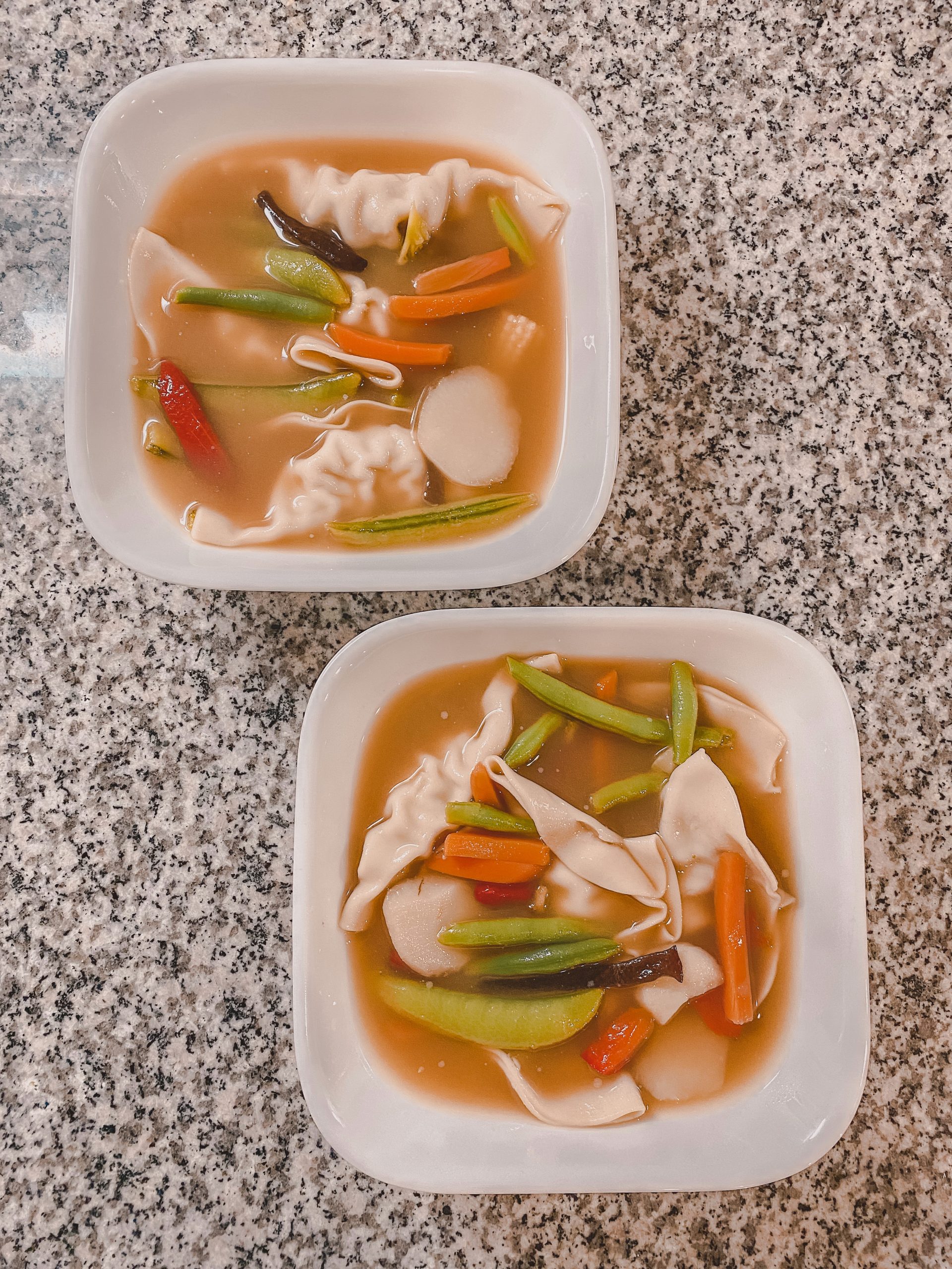 loaded miso ginger soup 3-ingredient trader joe's meal