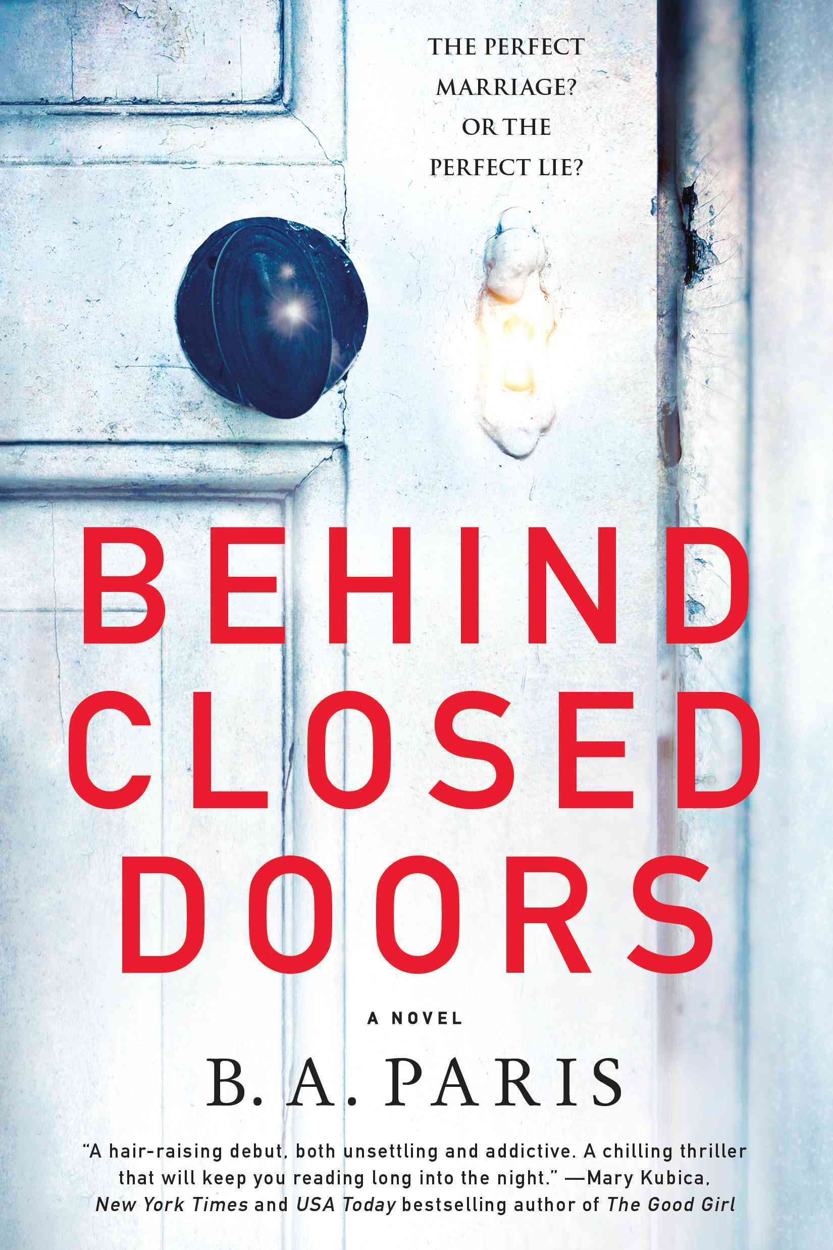 Behind Closed Doors by B.A. Paris book review