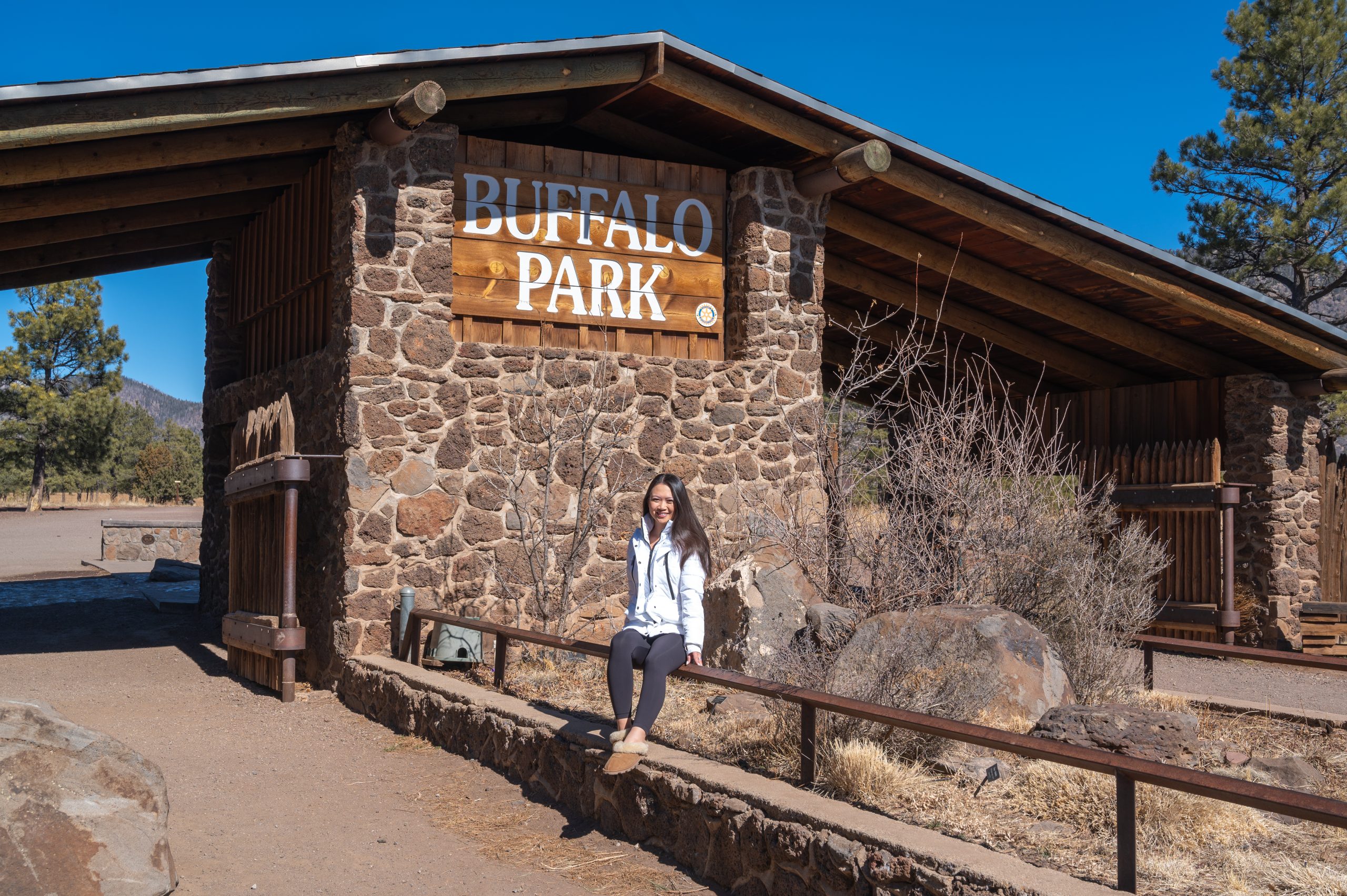 kelly chen at buffalo park in flagstaff arizona