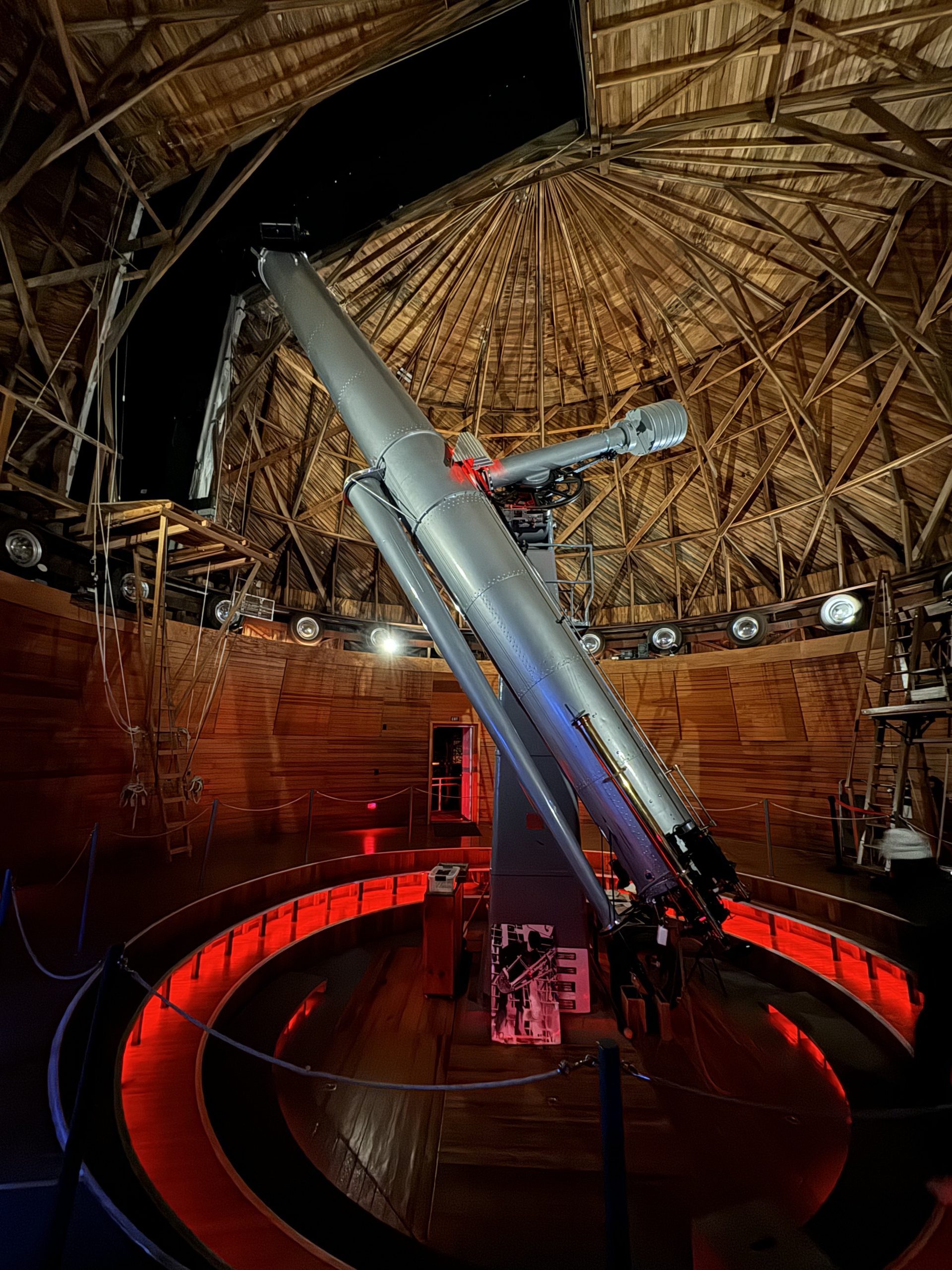 telescope at lowell observatory in flagstaff arizona